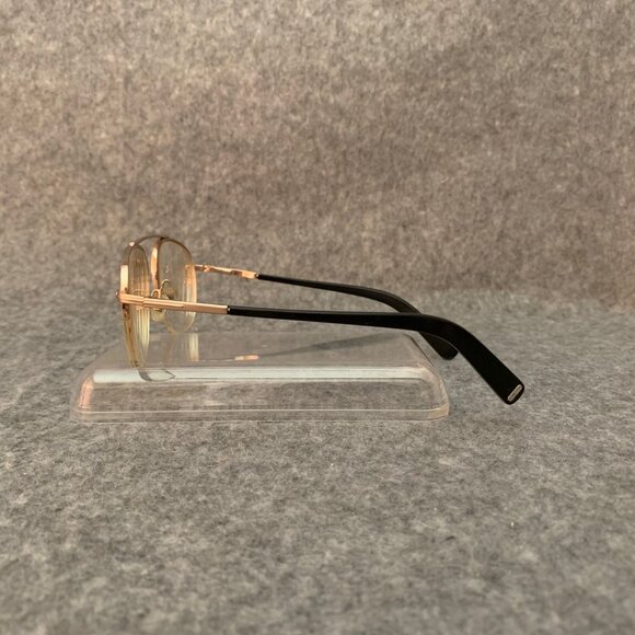 Tom Ford Vintage Black Gold Half Rim Optical/Prescription Eyeglasses Frame - Picture 10 of 15